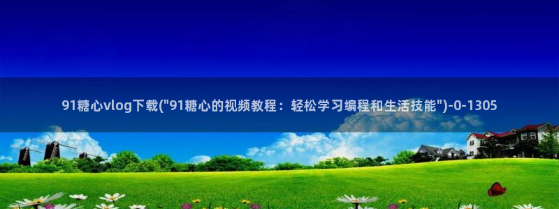 糖心vlog,